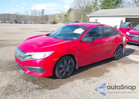 2016 Honda Civic Lx from USA, damaged, VIN 2HGFC2F54GH542239